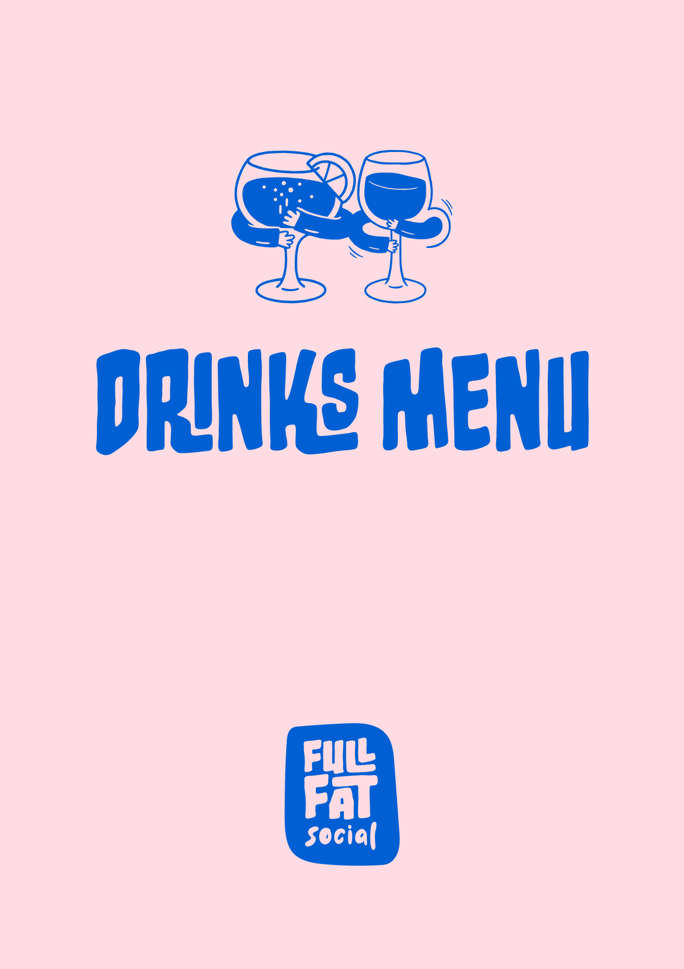Drinks Menu Cover